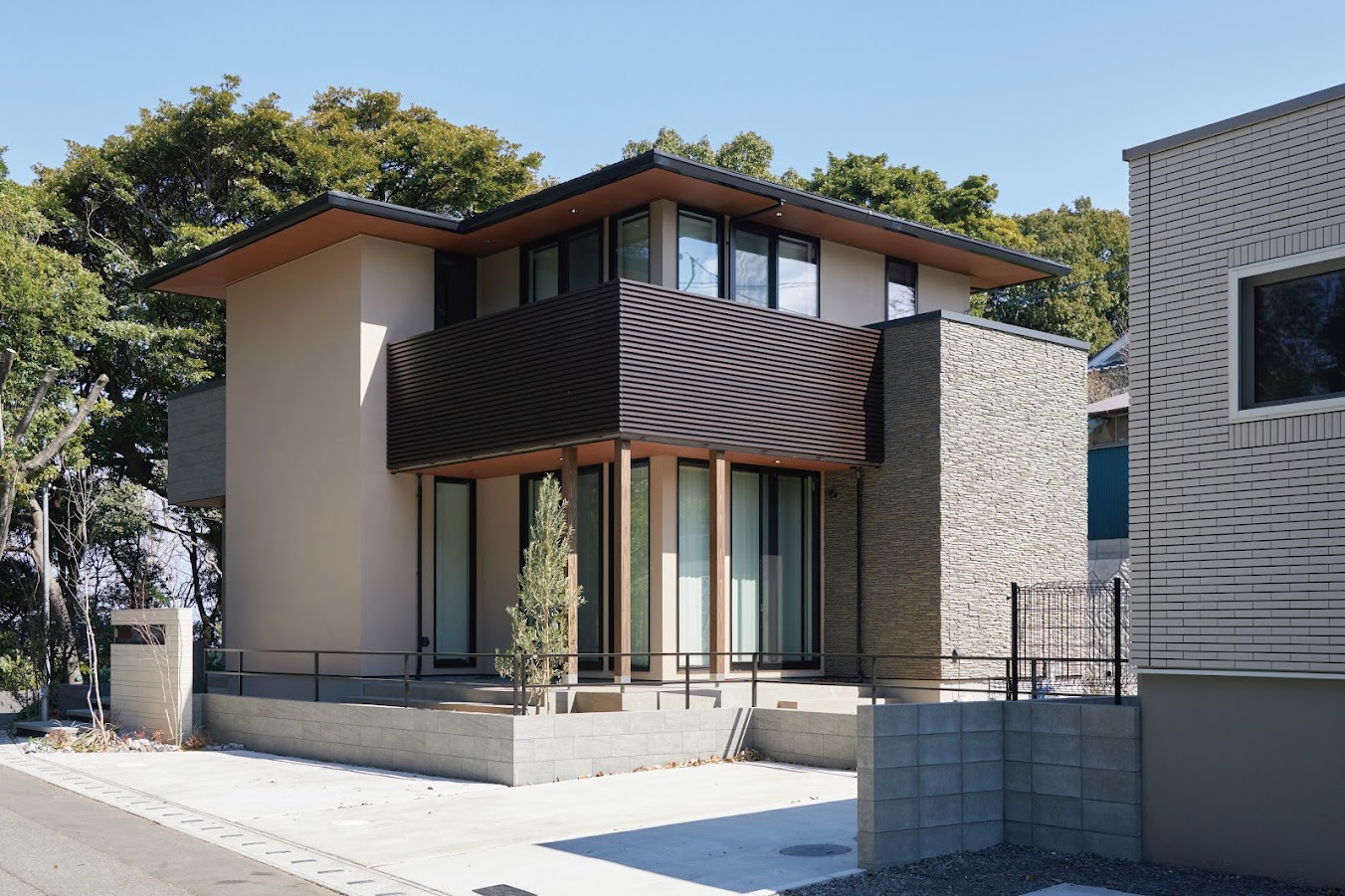 ハイクオリティなデザインの住まい